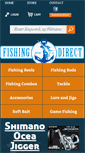 Mobile Screenshot of fishingdirectnz.co.nz